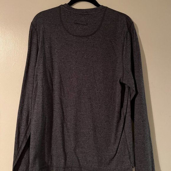 Ocean + Coast Brand Size Large Fisherman Sweater Gray Style Pullover Crew Neck - Picture 2 of 4